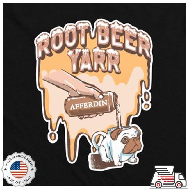 Afferdin Merch Root Beer Yarr Zip Up Hoodie