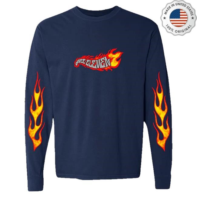 311 Official Store Merch 311 Blue Album Flame Ls Tee 311 Official Store Merch 311 Blue Album Flame Sweatshirt