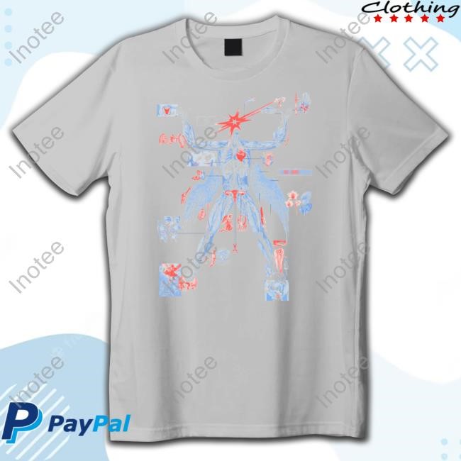 The Body Fictional Idea Of Dissecting An Angel And "Studying" Its Parts Shirts