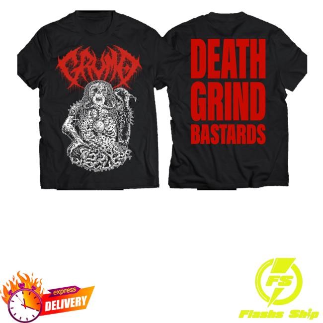 Grumo Merch Store Shop Sons Of Disgust Deep Red Logo Sweater