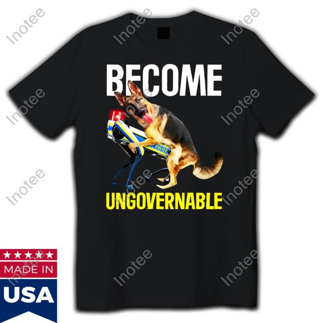 Luke Rudkowski Become Ungovernable Dog Tee Shirt
