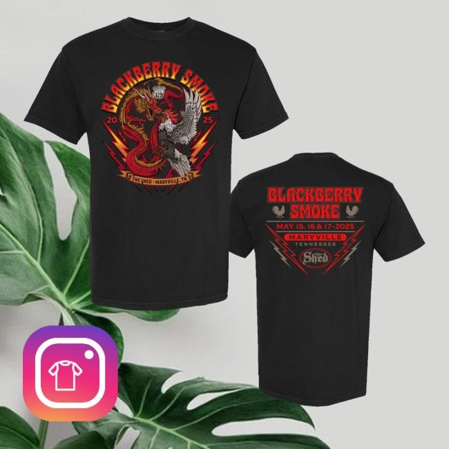 Shed 2025 The Shed Maryville,Tl T-Shirt, Hoodie, Tank Top, Sweater And Long Sleeve T-Shirt Blackberry Smoke Merch Store Shed 2025