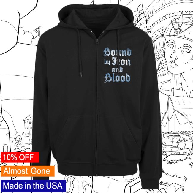 Official Sabaton Merch Store Sabaton Bismarck ‘Bound By Iron And Blood’ Zip Sweaters Sabaton Shop
