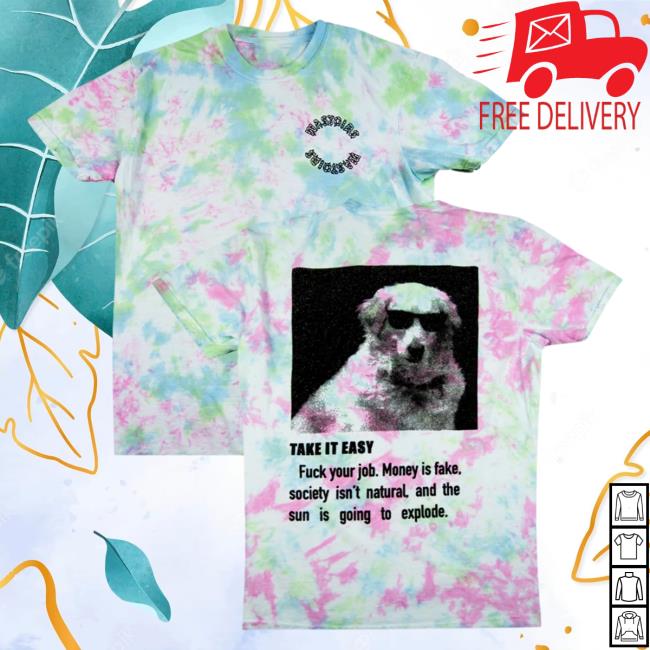Official Hello Merch Wastoids Take It Easy Tie Dye Attractive Shirt Hellomerch