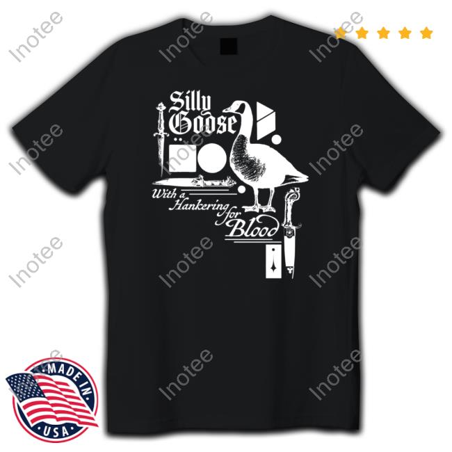 Freddytylerpaul Silly Goose With A Hankering For Blood Hooded Sweatshirt