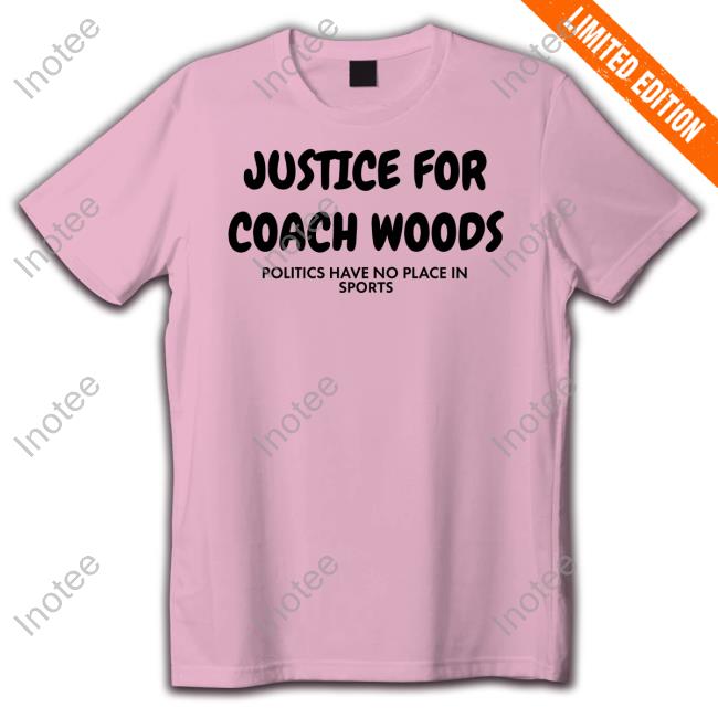 Whiteravenmedia Justice For Coach Woods Long Sleeve Shirt Official Fightinwaynes Justice For Coach Woods Hoodie