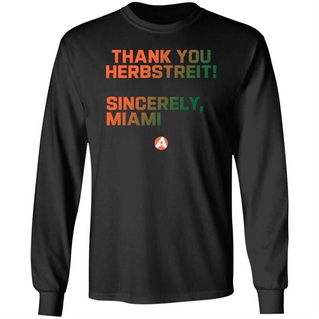 Thank You Herbstreit Sincerely Miami Shirt Stickerzbyab Store Thank You Herbstreit Shirt Thank You Herbstreit Sincerely Miami Shirt Stickerzbyab Store Thank You Herbstreit Shirt
