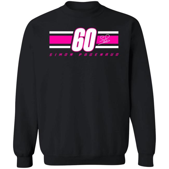 Simon Pagenaud 60 Black Signature Tee Shirt Simon Pagenaud 60 Black Signature Tee Shirt
