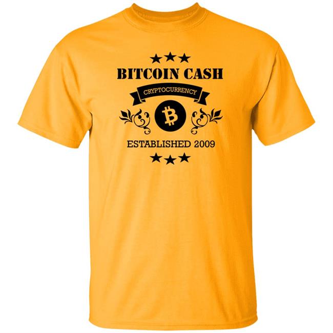 Davidshares Bitcoin Cash Cryptocurrency Established 2009 Champion T-Shirt Crypto Shirts Store Davidshares Bitcoin Cash Cryptocurrency Established 2009 Champion T-Shirt Crypto Shirts Store