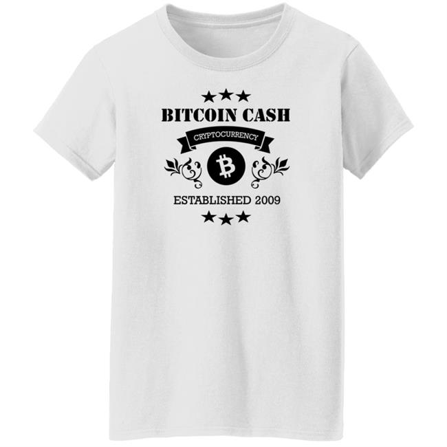 Davidshares Bitcoin Cash Cryptocurrency Established 2009 Champion T-Shirt Crypto Shirts Store Davidshares Bitcoin Cash Cryptocurrency Established 2009 Champion T-Shirt Crypto Shirts Store
