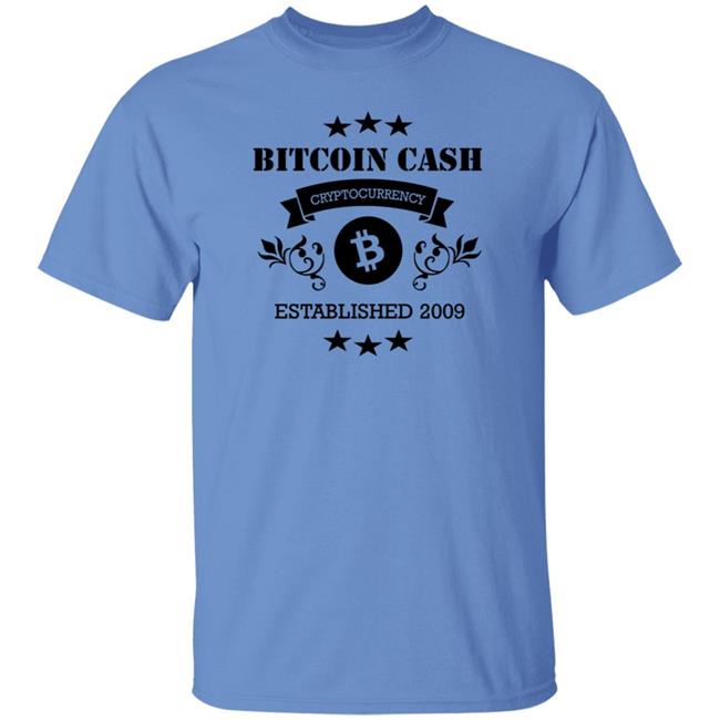 Davidshares Bitcoin Cash Cryptocurrency Established 2009 Champion T-Shirt Crypto Shirts Store Davidshares Bitcoin Cash Cryptocurrency Established 2009 Champion T-Shirt Crypto Shirts Store