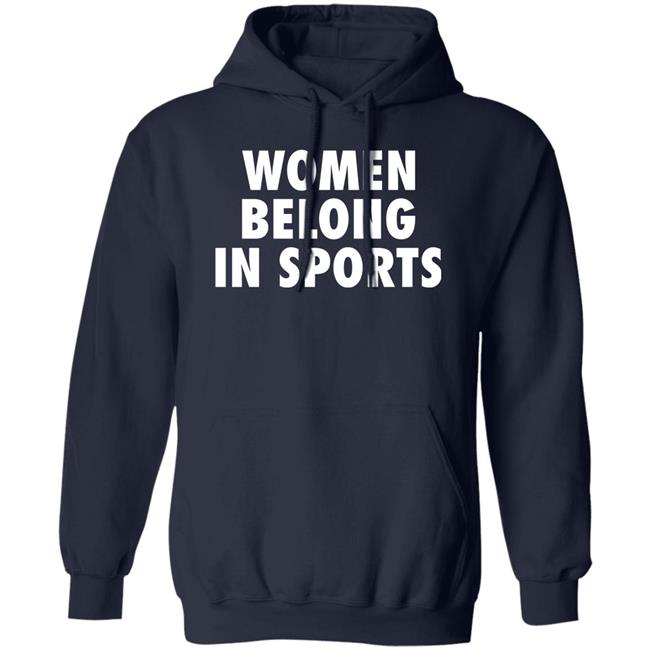 Women Belong In Sport Hoodie Devon Fox Women Belong In Sport Hoodie Devon Fox
