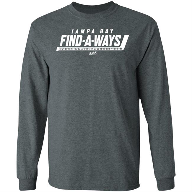 Smack Apparel Tampa Bay Find-A-Ways Shirt For Tampa Bay Hockey Fans Shirt Hoodie Sweatshirt Smack Apparel Tampa Bay Find-A-Ways Shirt For Tampa Bay Hockey Fans Shirt Hoodie Sweatshirt
