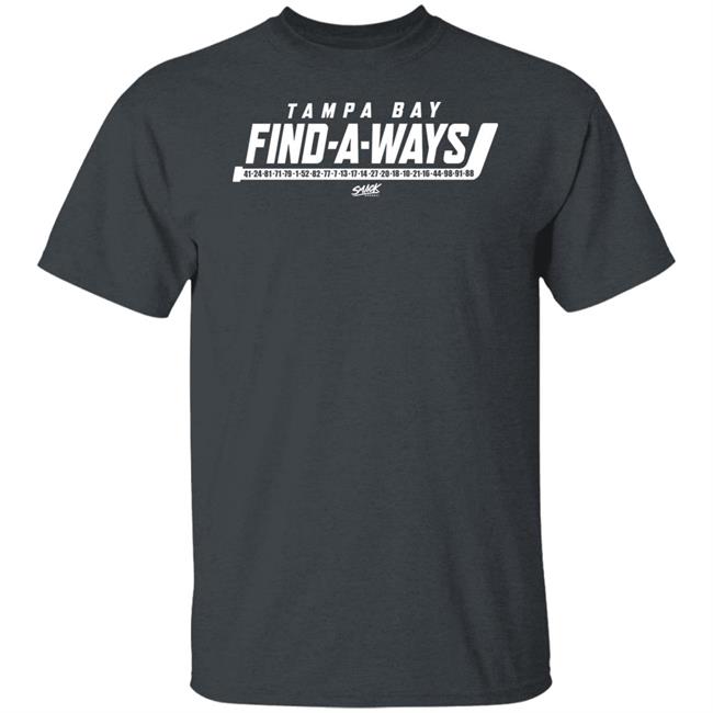 Smack Apparel Tampa Bay Find-A-Ways Shirt For Tampa Bay Hockey Fans Shirt Hoodie Sweatshirt Smack Apparel Tampa Bay Find-A-Ways Shirt For Tampa Bay Hockey Fans Shirt Hoodie Sweatshirt