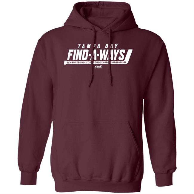 Smack Apparel Tampa Bay Find-A-Ways Shirt For Tampa Bay Hockey Fans Shirt Hoodie Sweatshirt Smack Apparel Tampa Bay Find-A-Ways Shirt For Tampa Bay Hockey Fans Shirt Hoodie Sweatshirt