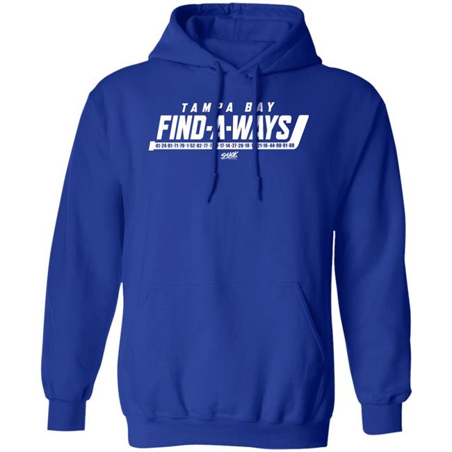 Smack Apparel Tampa Bay Find-A-Ways Shirt For Tampa Bay Hockey Fans Shirt Hoodie Sweatshirt Smack Apparel Tampa Bay Find-A-Ways Shirt For Tampa Bay Hockey Fans Shirt Hoodie Sweatshirt