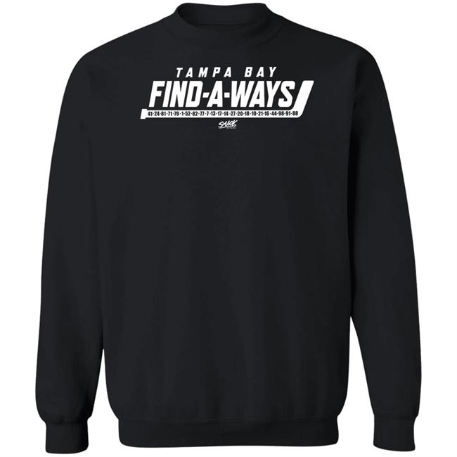 Smack Apparel Tampa Bay Find-A-Ways Shirt For Tampa Bay Hockey Fans Shirt Hoodie Sweatshirt Smack Apparel Tampa Bay Find-A-Ways Shirt For Tampa Bay Hockey Fans Shirt Hoodie Sweatshirt