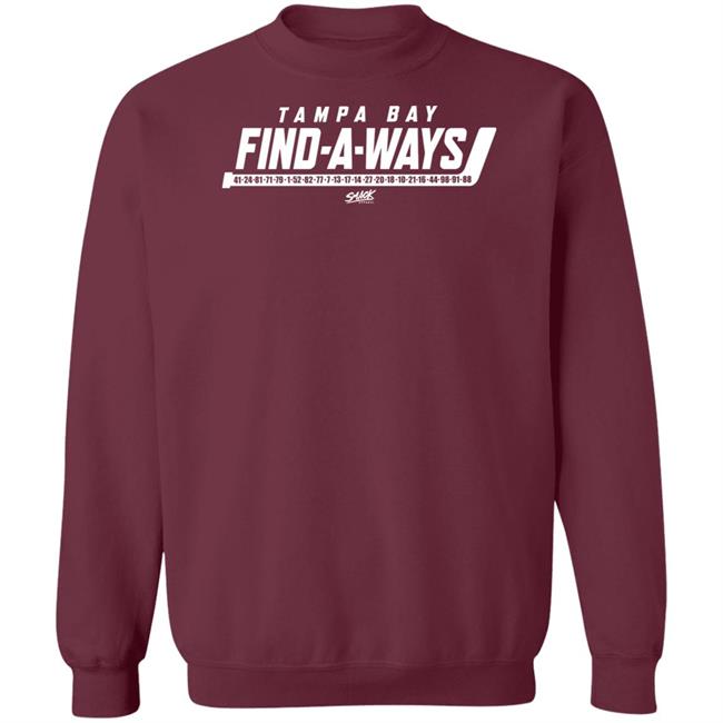 Smack Apparel Tampa Bay Find-A-Ways Shirt For Tampa Bay Hockey Fans Shirt Hoodie Sweatshirt Smack Apparel Tampa Bay Find-A-Ways Shirt For Tampa Bay Hockey Fans Shirt Hoodie Sweatshirt