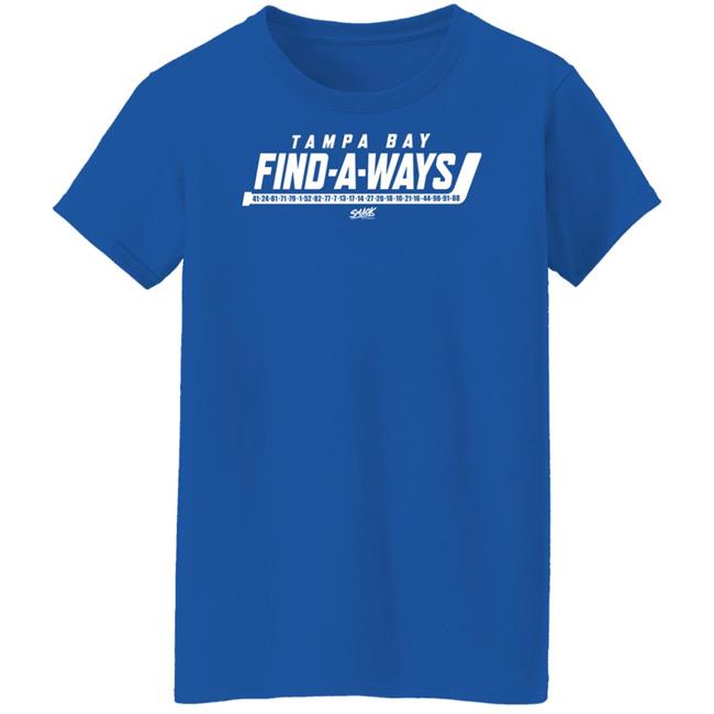 Smack Apparel Tampa Bay Find-A-Ways Shirt For Tampa Bay Hockey Fans Shirt Hoodie Sweatshirt Smack Apparel Tampa Bay Find-A-Ways Shirt For Tampa Bay Hockey Fans Shirt Hoodie Sweatshirt