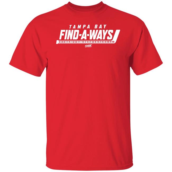 Smack Apparel Tampa Bay Find-A-Ways Shirt For Tampa Bay Hockey Fans Shirt Hoodie Sweatshirt Smack Apparel Tampa Bay Find-A-Ways Shirt For Tampa Bay Hockey Fans Shirt Hoodie Sweatshirt