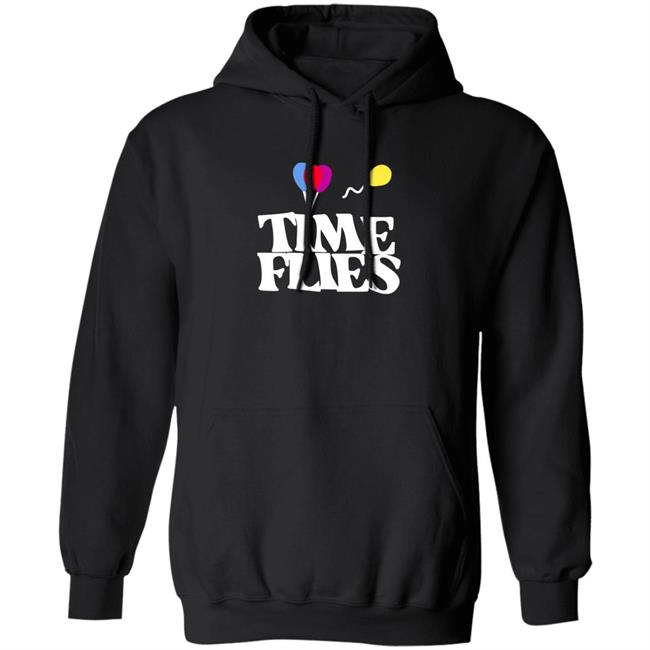 Time Flies Hoodie Sub-script Store