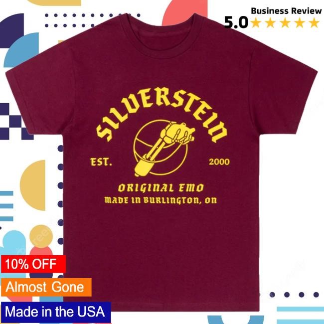 Trending Silverstein Music Merch Hand Funny Shirt