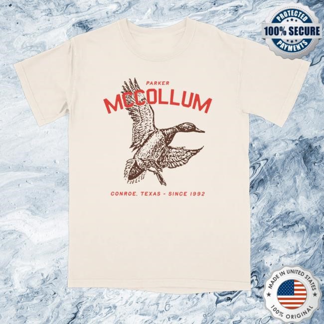 Official Parker Mccollum Duck Conroe, Texas Since 1992 Tee Shirt