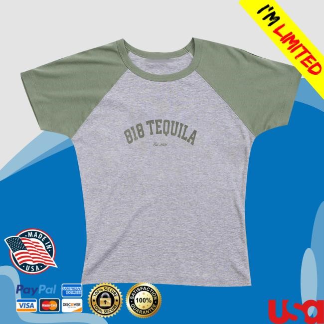 818 Tequila Merch Team 818 Colorblock Classic Baby Long Sleeve Shirt