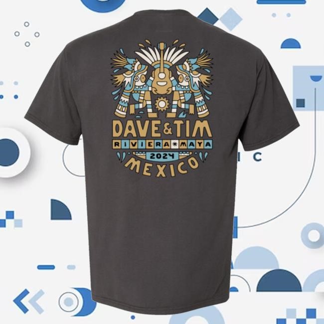 Trending Dave Matthews Band Merch Dave & Tim 2024 Mayan Warrior Hoodie