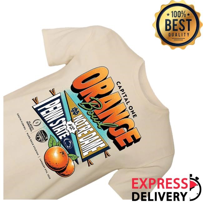 College Football Playoff 2025 Capital One Orange Bowl Head-To-Head Hoodie
