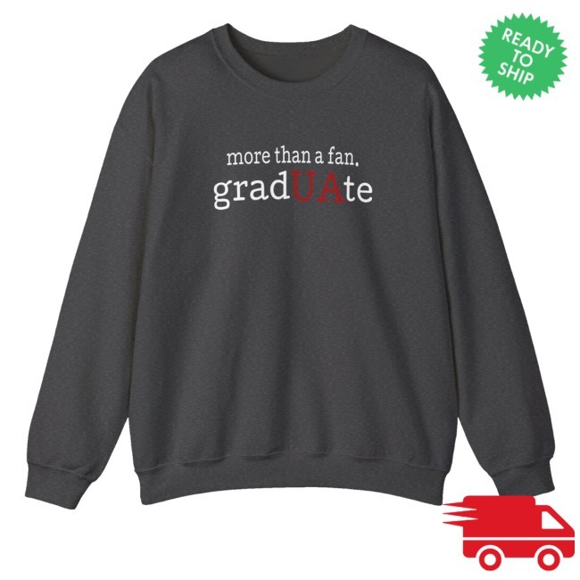 More Than A Fan- Ua Alumni Long Sleeve Shirt Joyful By Harvey Merch Store