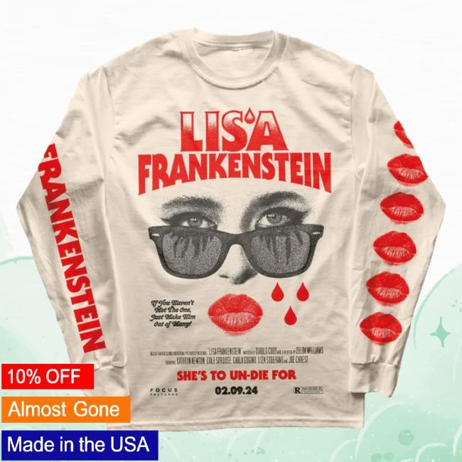 A Lisa Frankenstein Collection Merch Lisa Frankenstein Hide Your Tears Sweaters