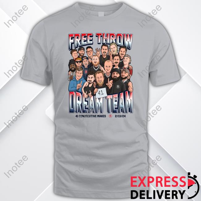 Barstoolsports Store Free Throw Dream Team T Shirts