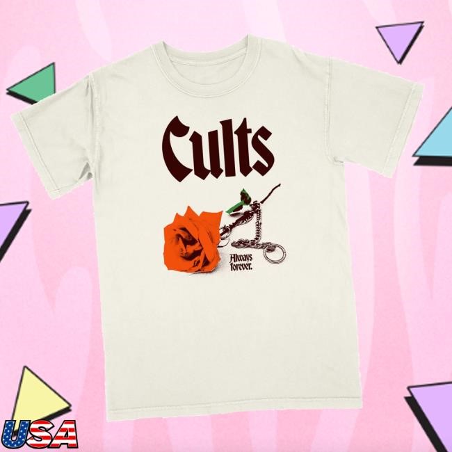 Official Cults-Merch Store Always Forever Rose Hooded Sweatshirt