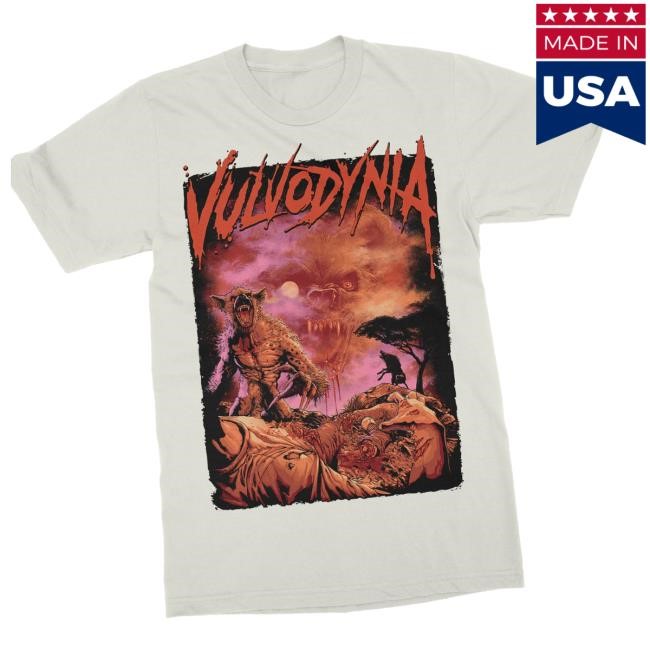 Official Indiemerchstore Merch Vulvodynia Ware-Hyena Long Sleeve Shirt