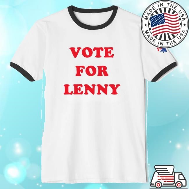 Phillygoat Merch Vote For Lenny Vintage Ringer Tee Shirt