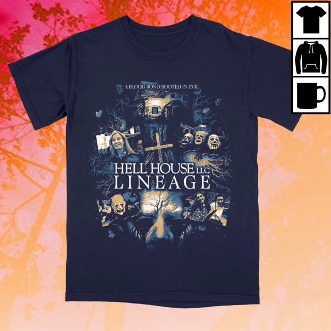Terror Threads Merch Hell House Llc Lineage Rooted In Evil Tee