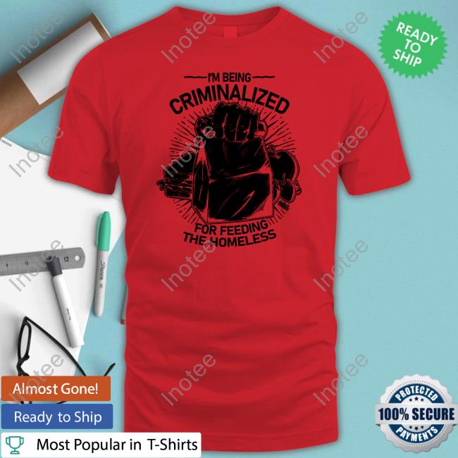 Official Punkwithacamera I Am Being Criminalized For Feeding The Homeless Long Sleeve T Shirt