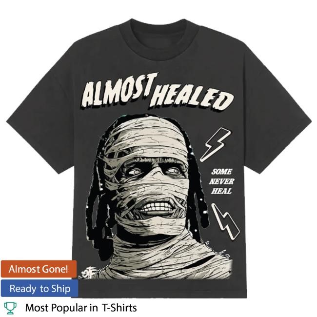Official Otf Gear Merch Some Never Heal Tee Black Tee