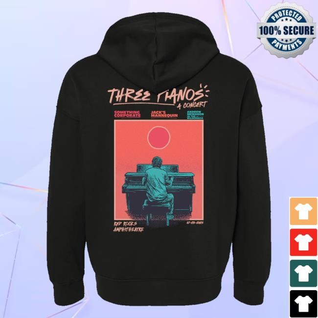 Official Andrew Mcmahon Red Rocks Event T Shirts