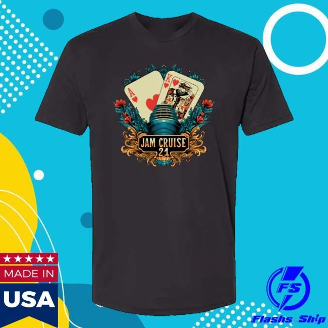 Cloud9 Adventures Jam Cruise 21 Blackjack T Shirts