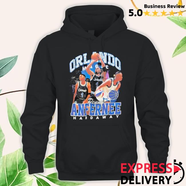 Trending Penny Hardaway Orlando Magic Mitchell & Ness Hardwood Classics Bling Concert Player Sweatshirt