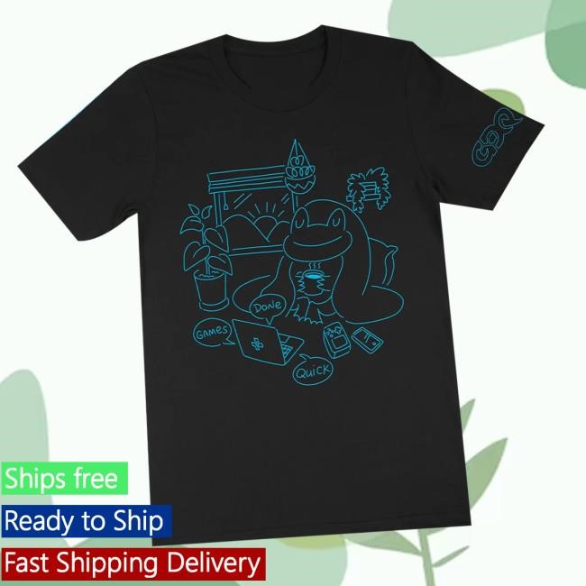 Fangamer Merch Store Gdq Home Frog Tee