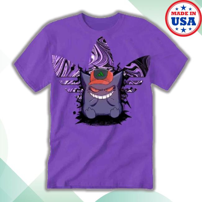 Cartoon Pokemon Gengar 3D T-Shirt ,All Over 3D Printed Sweater Pokemon