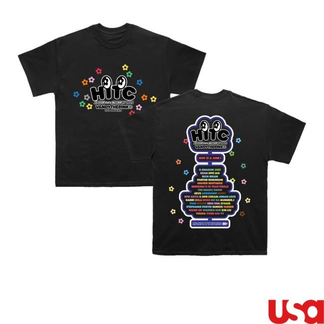 Official Head In The Clouds Merch Shop Store Black Lineup Vandy The Pink Shirt