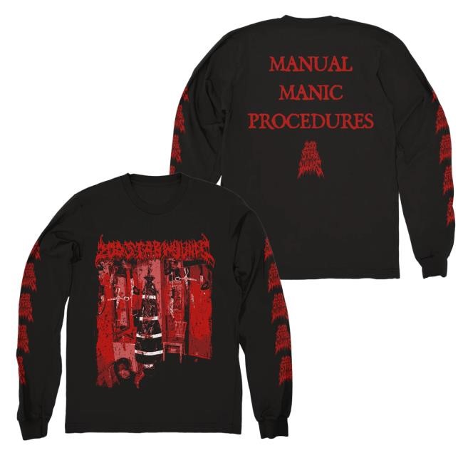 Evilgreed Merch Shop 200 Stab Wounds Manual Manic Procedures Hoodie