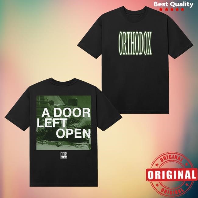 Official Orthodox Merch A Door Left Open Crewneck Sweatshirt