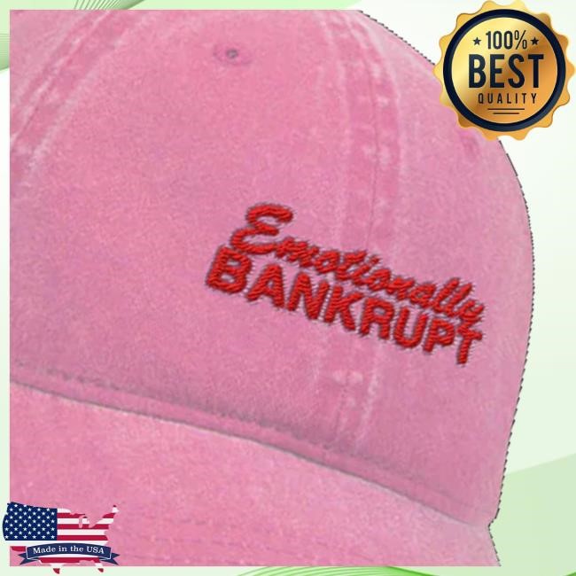 Selena Gomez Store Emotionally Bankrupt Dad Bucket Hat