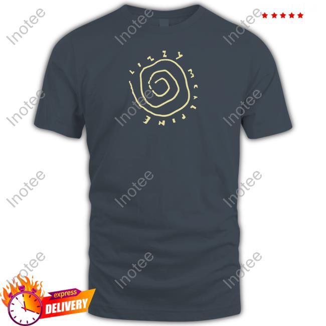 Official Lizzy Mcalpine Navy Vortex Tee Shirt Lizzymcalpine Shop Navy Vortex Limited Shirt