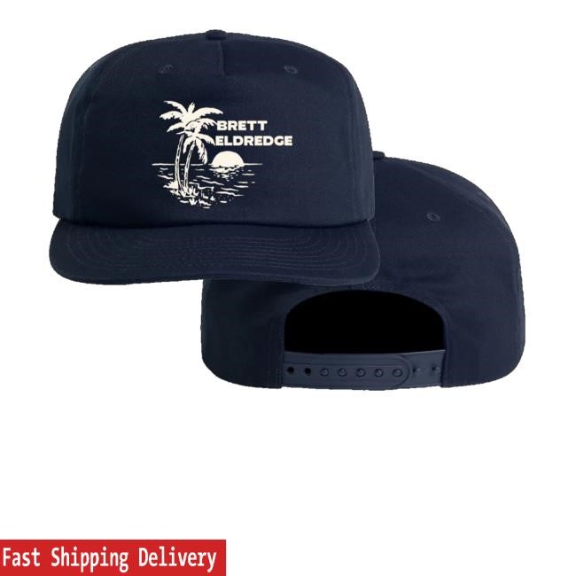 Brett Eldredge Merch St. Tropez Navy Hat